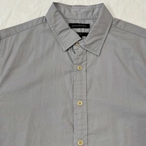 Banana Republic men’s M slim fit long sleeve shirt gray